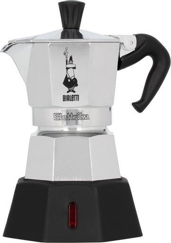 Bialetti Moka Elektrikka Percolator 2 Kops Aluminium Elektrisch 230V